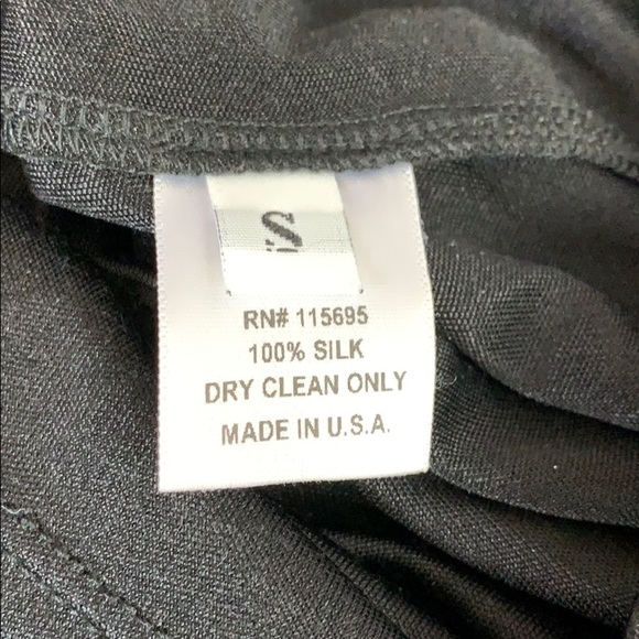 Society For Rational Dress Silk Black Belt Romper - Picture 8 of 8